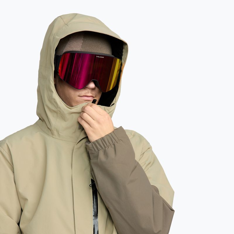 Kurtka snowboardowa męska Volcom L Insulated GTX moss green 5