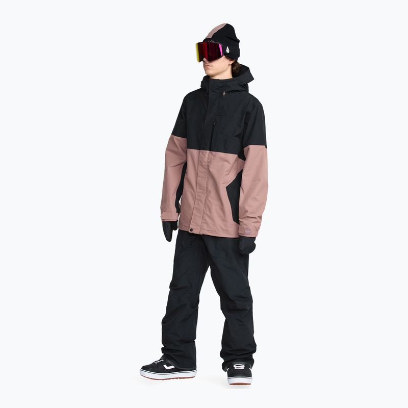 Kurtka snowboardowa męska Volcom L Insulated GTX mauve 2