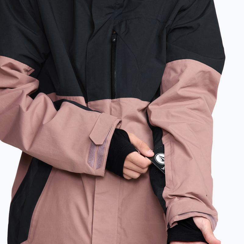 Kurtka snowboardowa męska Volcom L Insulated GTX mauve 6