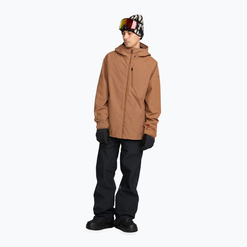 Kurtka snowboardowa męska Volcom 2836 Insulated terra brown 2