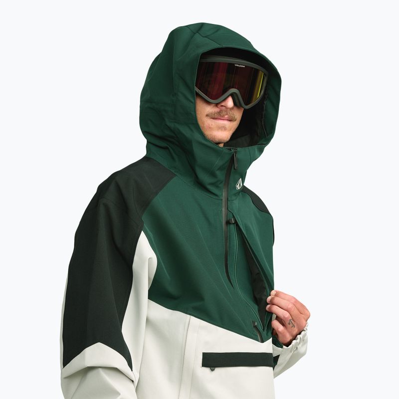 Kurtka snowboardowa męska Volcom Brighton Pullover stone 6