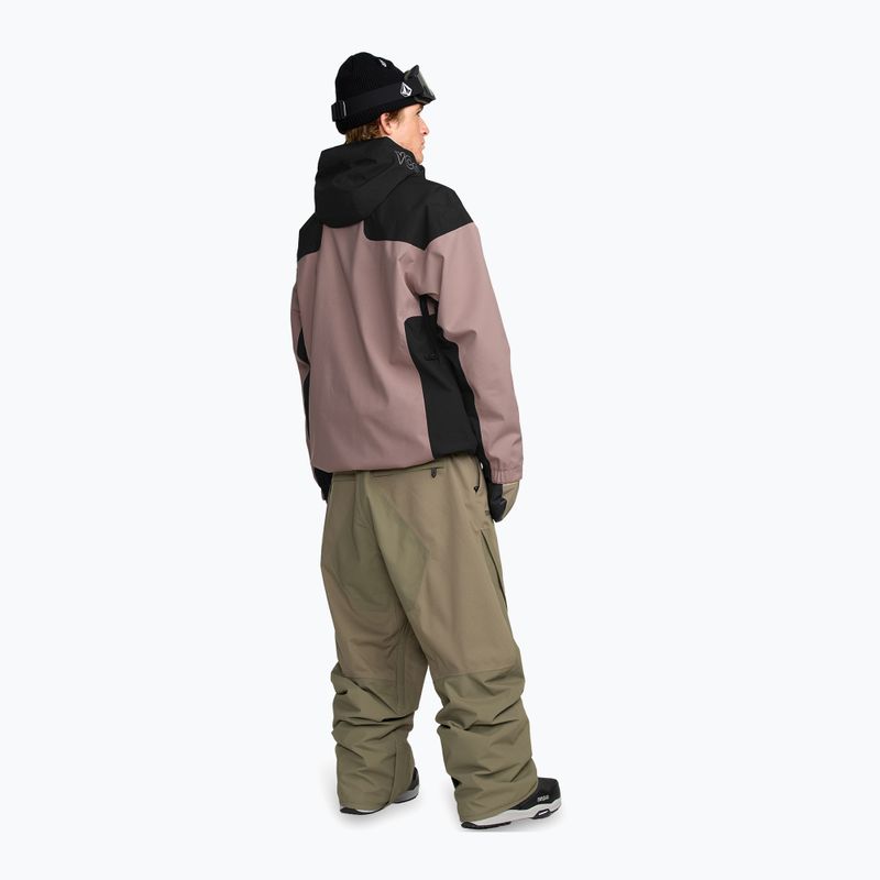 Kurtka snowboardowa męska Volcom Kleveland mauve 4