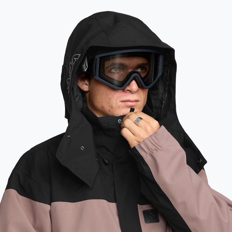 Kurtka snowboardowa męska Volcom Kleveland mauve 6