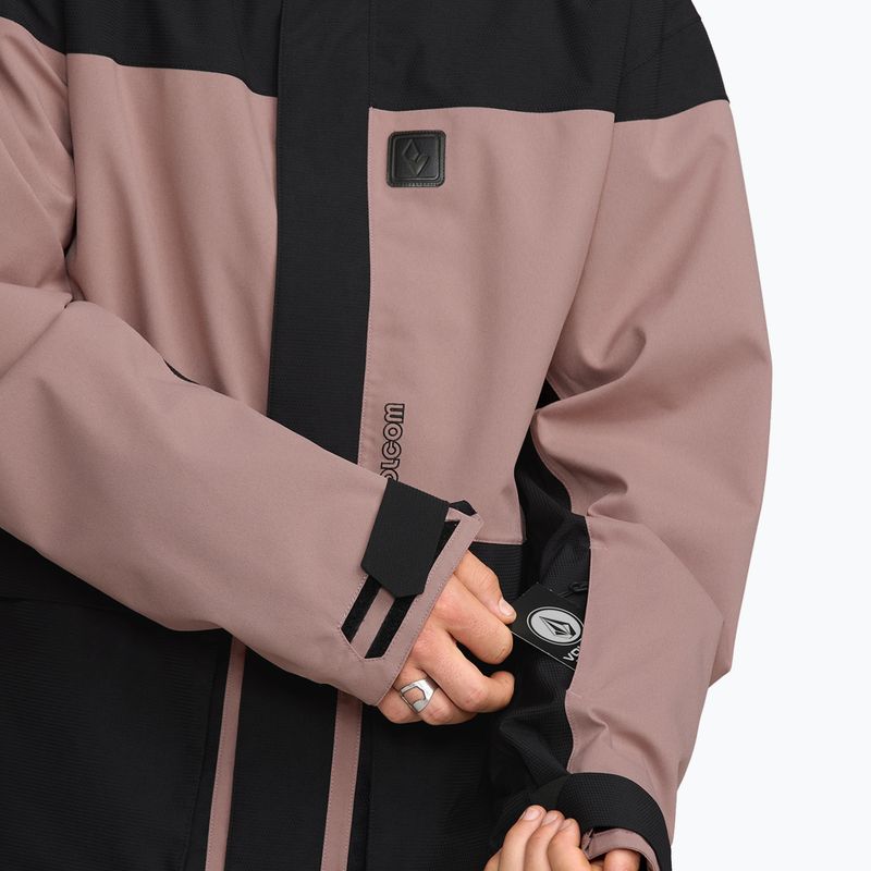 Kurtka snowboardowa męska Volcom Kleveland mauve 10