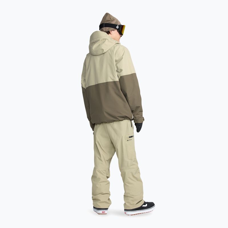 Spodnie snowboardowe męskie Volcom L GTX moss green 4