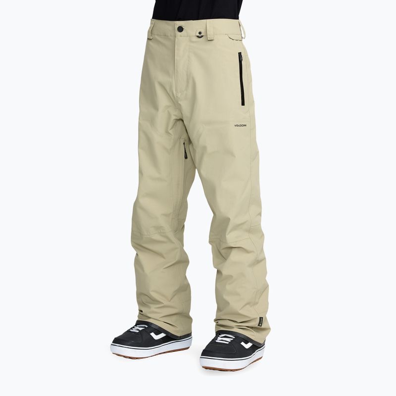 Spodnie snowboardowe męskie Volcom L GTX moss green 5