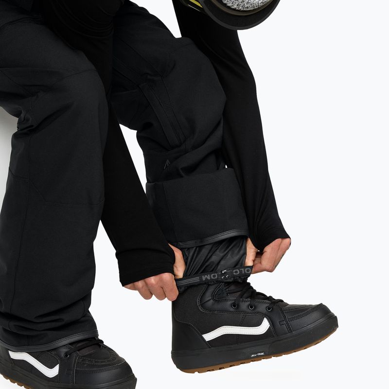 Spodnie snowboardowe męskie Volcom Roan Bib Overall black 10