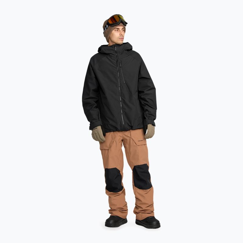 Spodnie snowboardowe męskie Volcom Roan terra brown 2