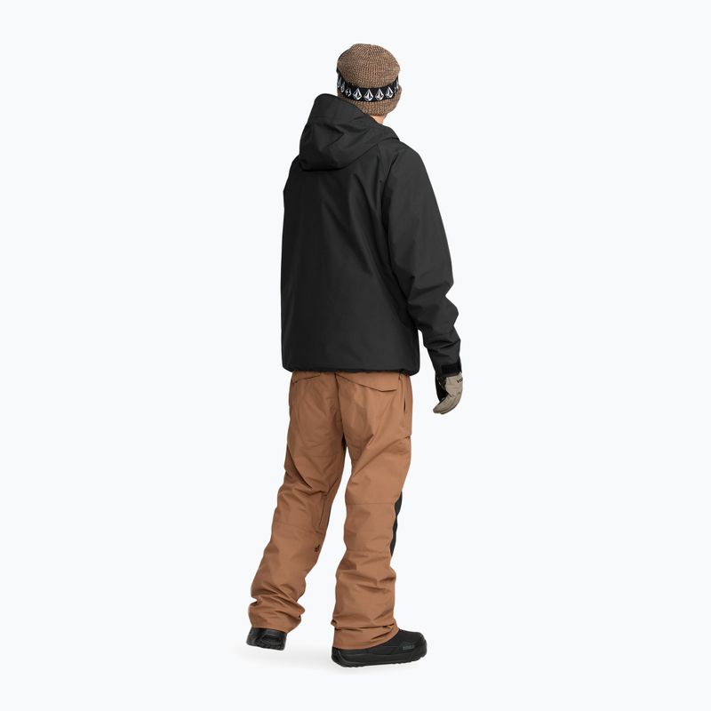 Spodnie snowboardowe męskie Volcom Roan terra brown 4
