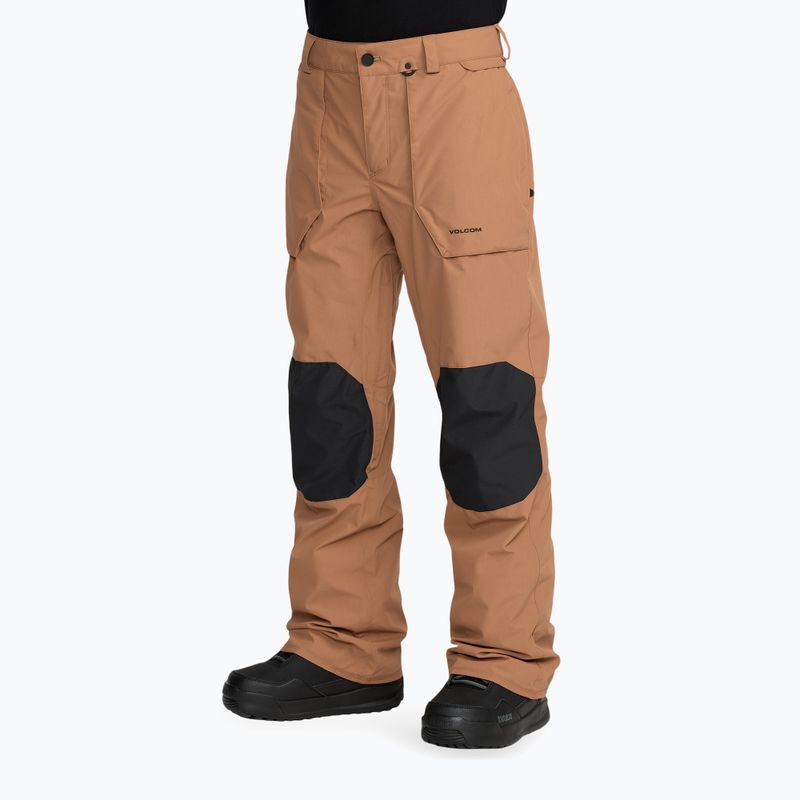 Spodnie snowboardowe męskie Volcom Roan terra brown 5