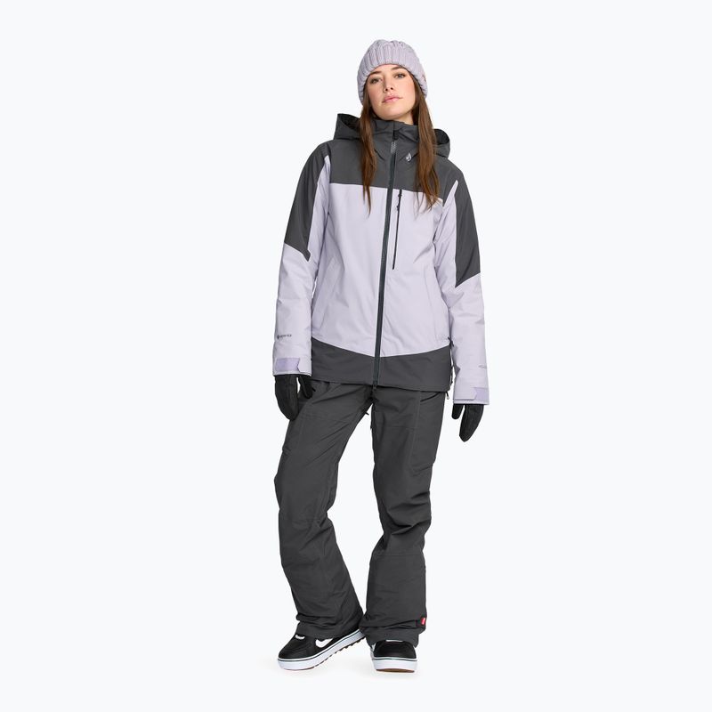 Kurtka snowboardowa damska Volcom 3D Stretch Gore lavender aura 2
