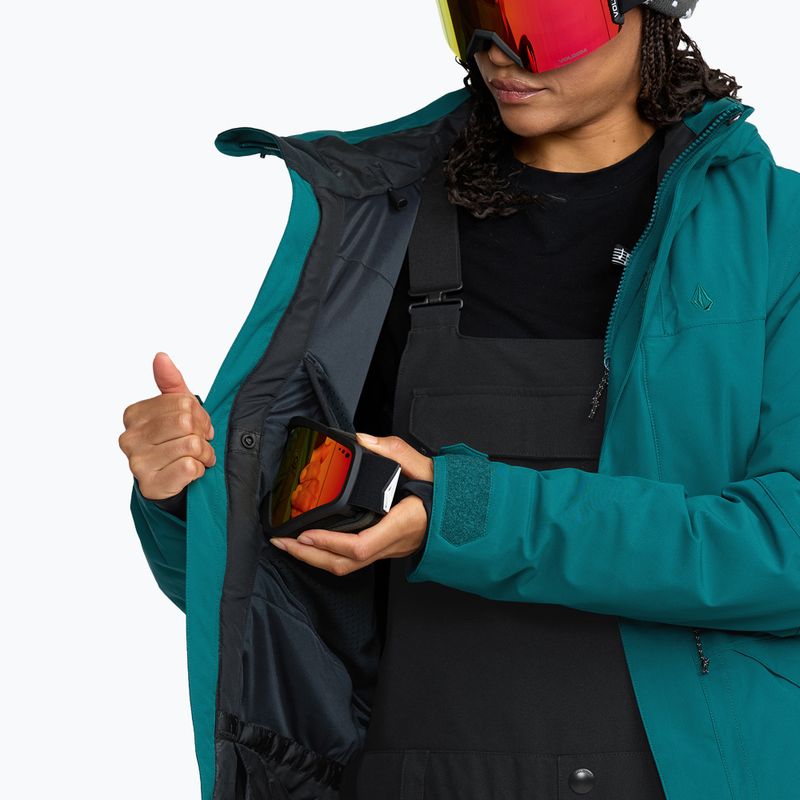 Kurtka snowboardowa damska Volcom Shelter 20K 3D Stretch atlantic deep 9