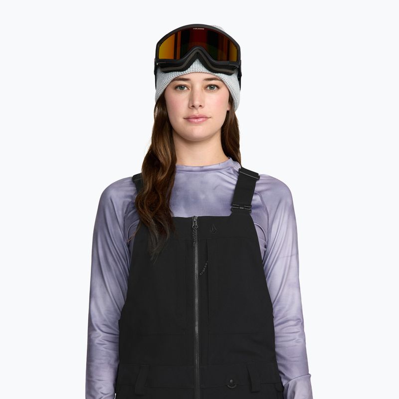 Spodnie narciarskie damskie Volcom Swift Bib Overall black 4
