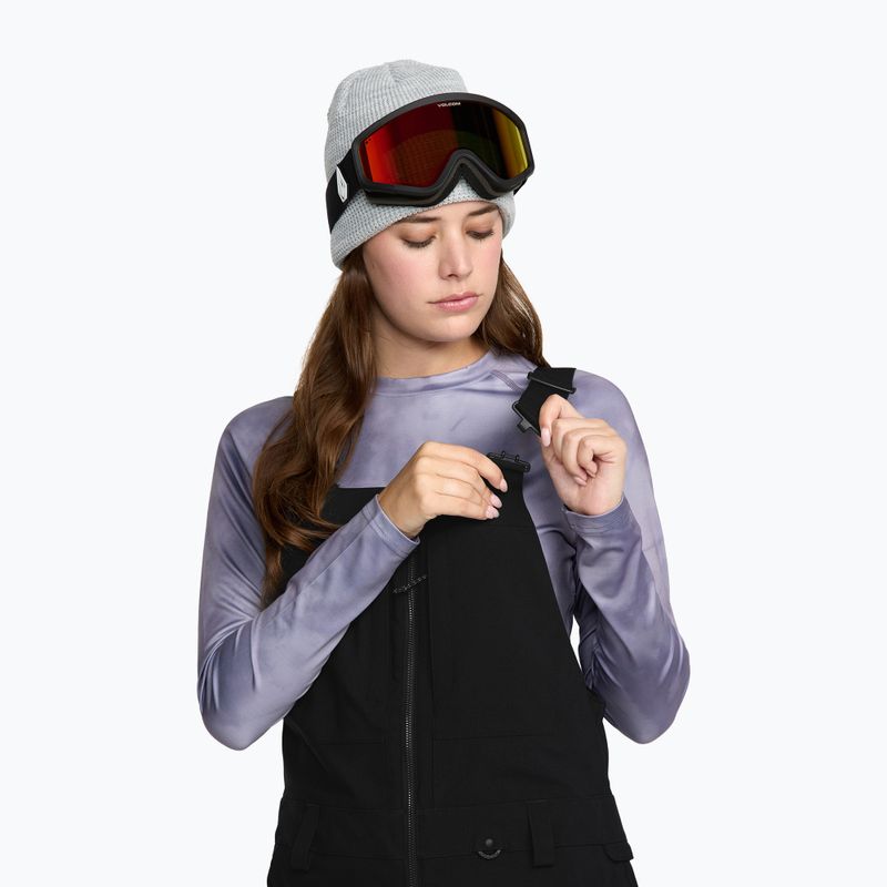 Spodnie narciarskie damskie Volcom Swift Bib Overall black 5