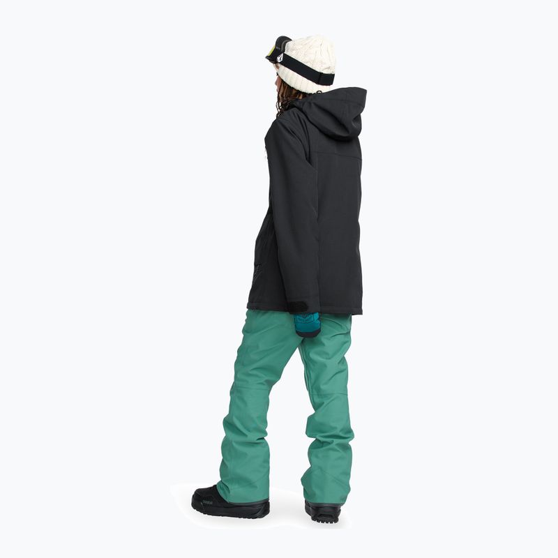 Spodnie narciarskie damskie Volcom Swift Bib Overall spruce green 4