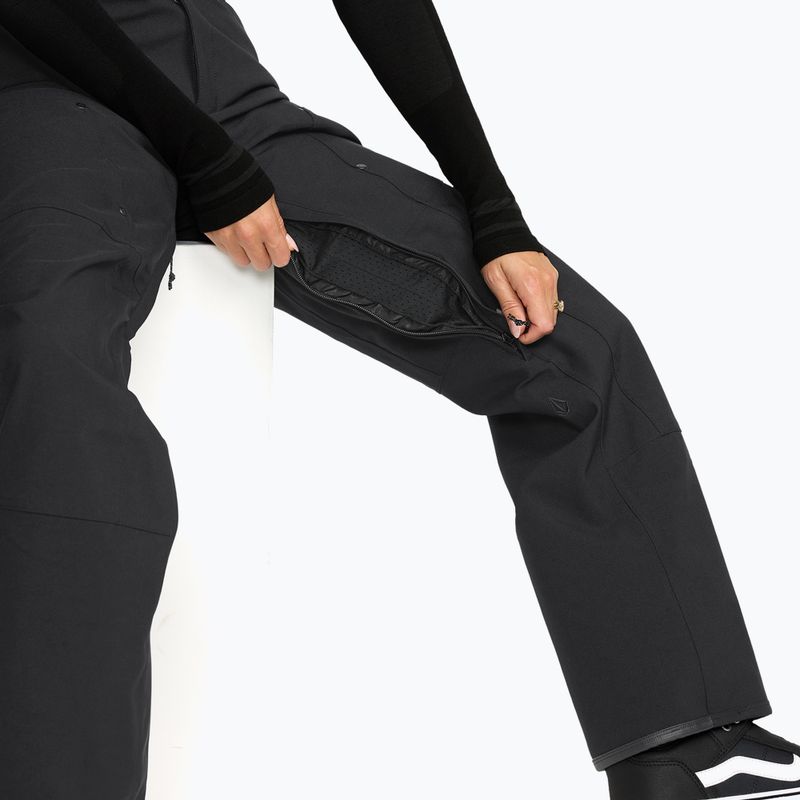 Spodnie snowboardowe damskie Volcom Pollock black 7