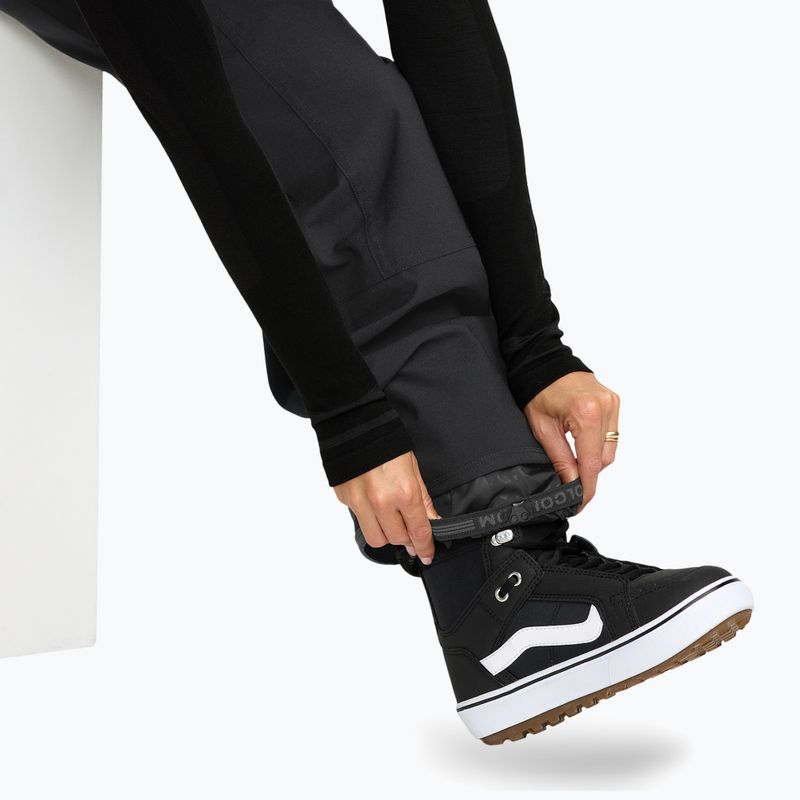 Spodnie snowboardowe damskie Volcom Pollock black 8