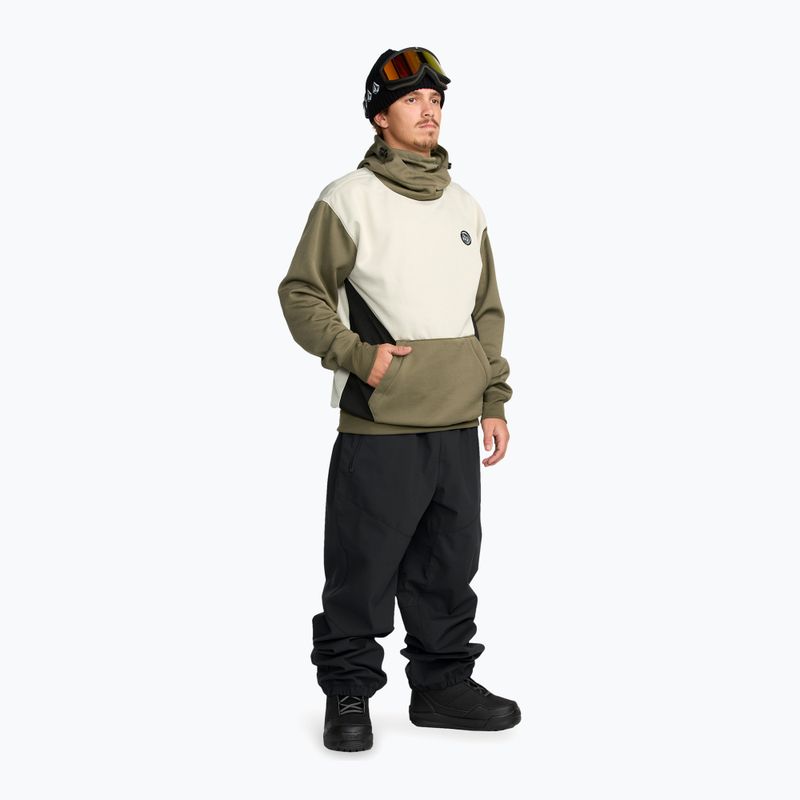 Bluza snowboardowa męska Volcom Hydro Riding Hoodie military 2