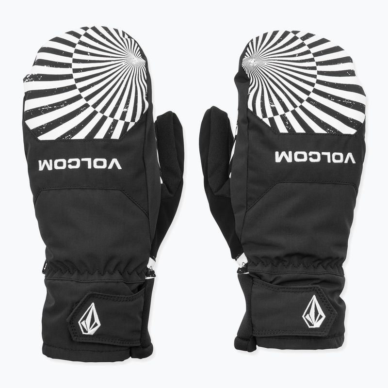 Rękawice snowboardowe męskie Volcom V.CO Nyle Mitt black print 2