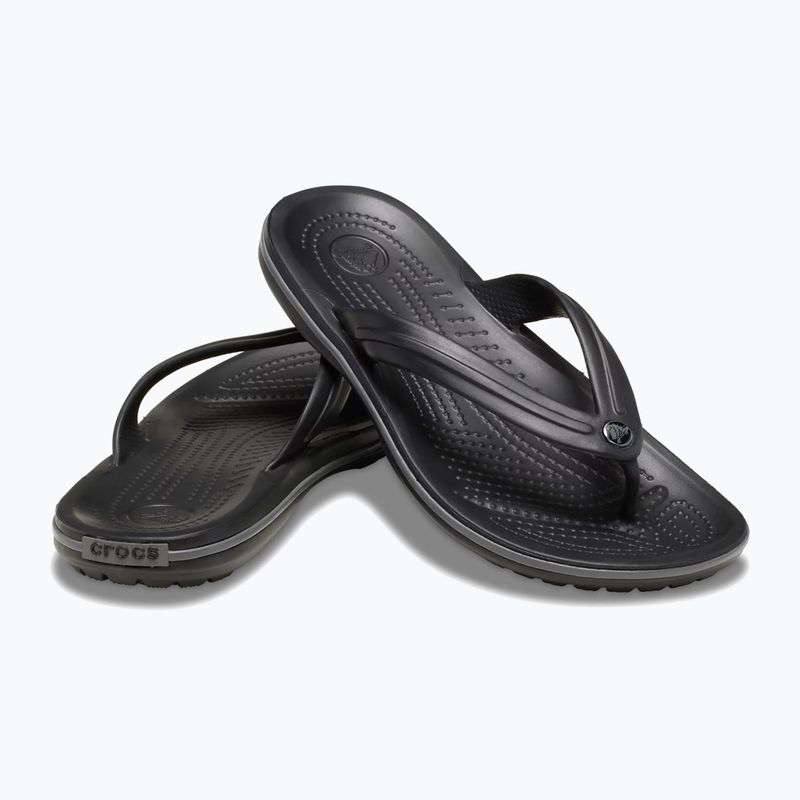 Japonki Crocs Crocband Flip black/slate grey 2