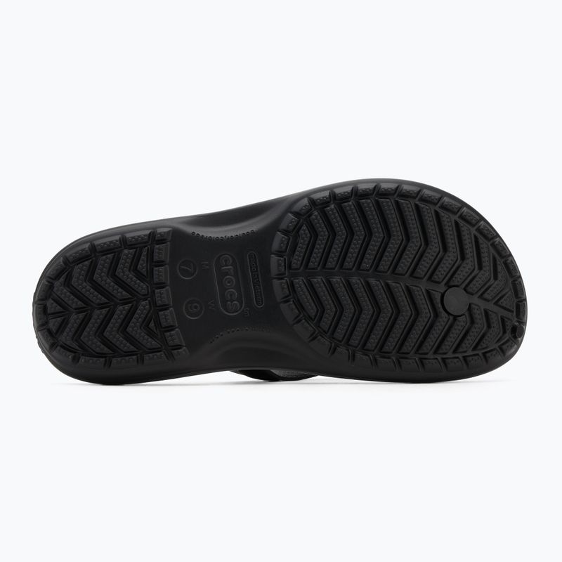 Japonki Crocs Crocband Flip black/slate grey 4