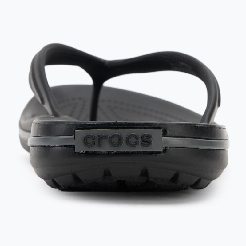 Japonki Crocs Crocband Flip black/slate grey 6