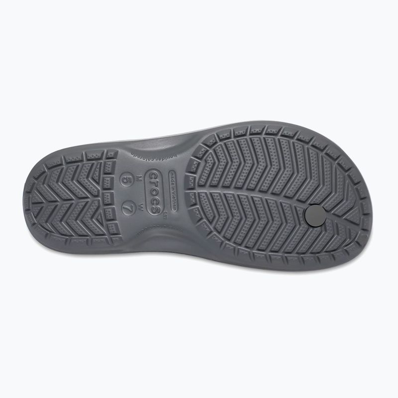 Japonki Crocs Crocband Flip slate grey/smoke 4