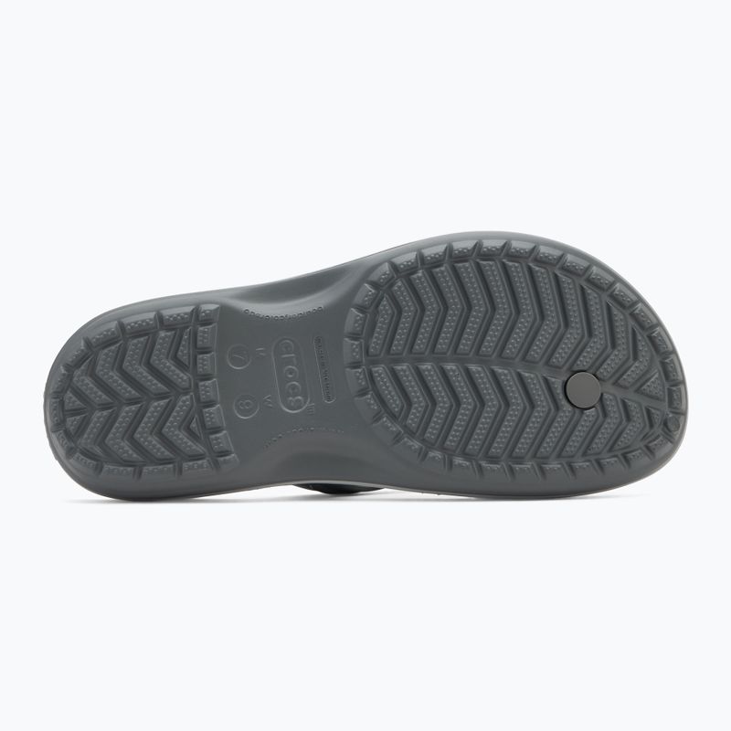 Japonki Crocs Crocband Flip slate grey/smoke 4