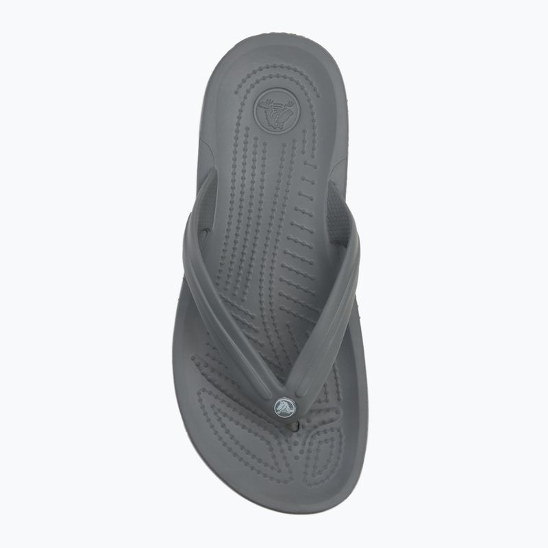 Japonki Crocs Crocband Flip slate grey/smoke 5