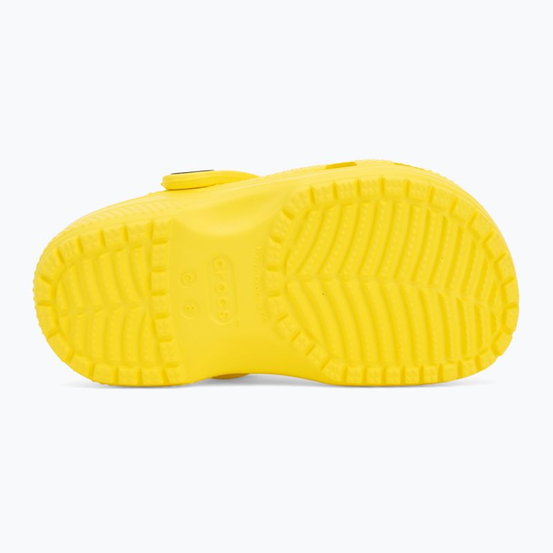 Klapki dziecięce Crocs Classic Clog Toddler cyber yellow 5