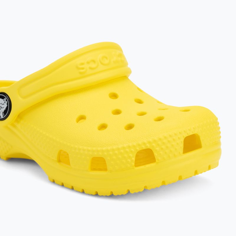 Klapki dziecięce Crocs Classic Clog Toddler cyber yellow 8