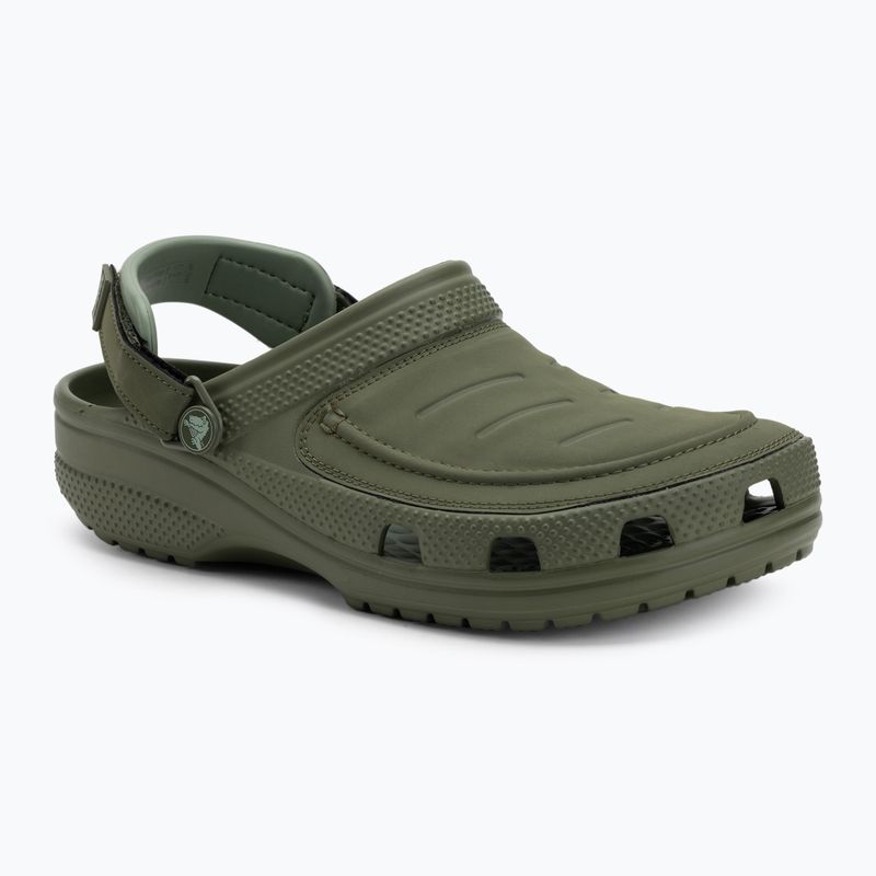 Klapki męskie Crocs Yukon Vista II LR Clog army green 2