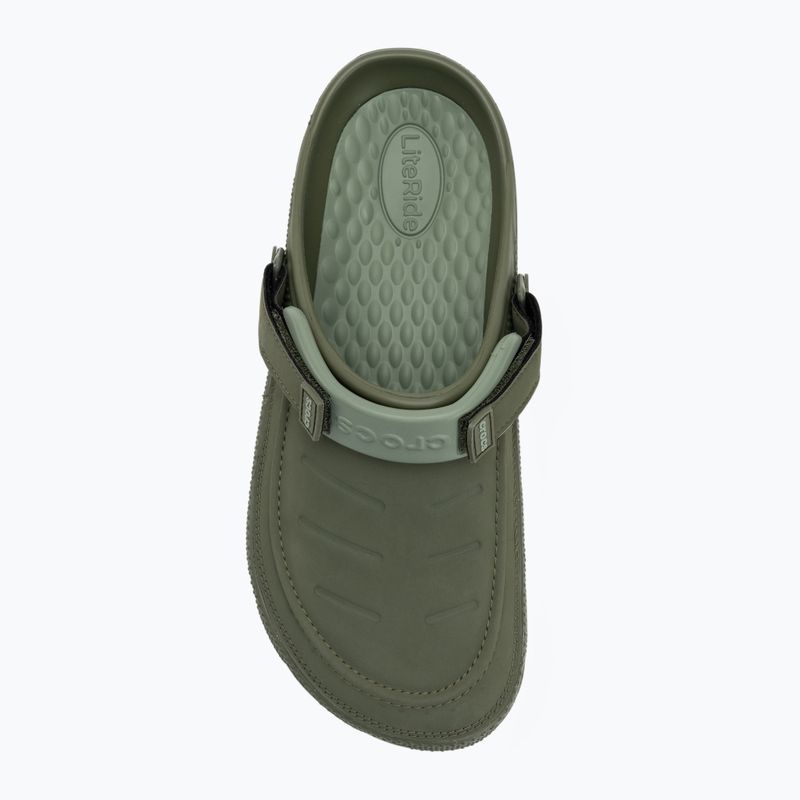 Klapki męskie Crocs Yukon Vista II LR Clog army green 6