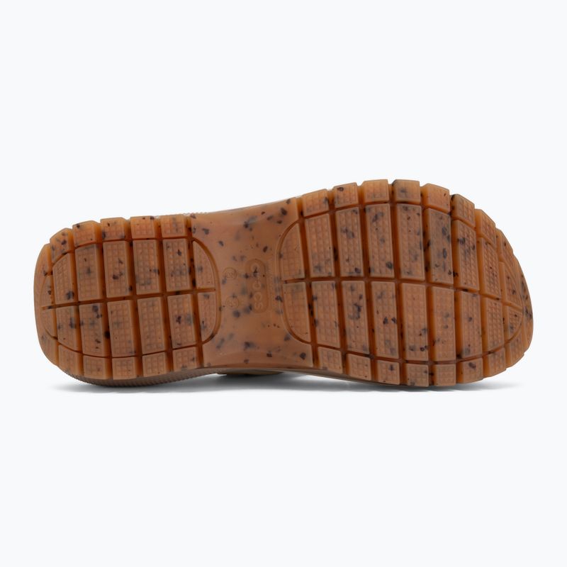 Sandały damskie Crocs Mega Crush taupe 5
