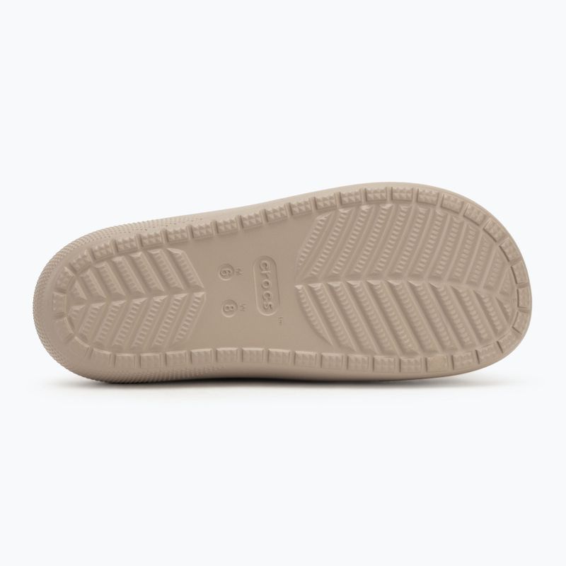 Klapki damskie Crocs Classic Sandal V2 taupe 4