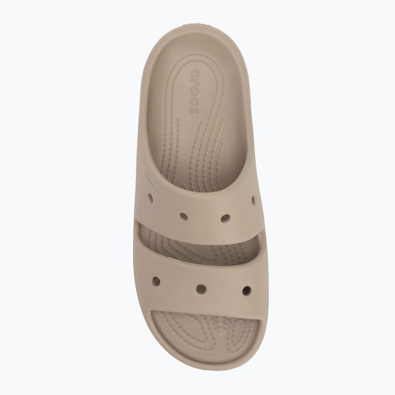 Klapki damskie Crocs Classic Sandal V2 taupe 5