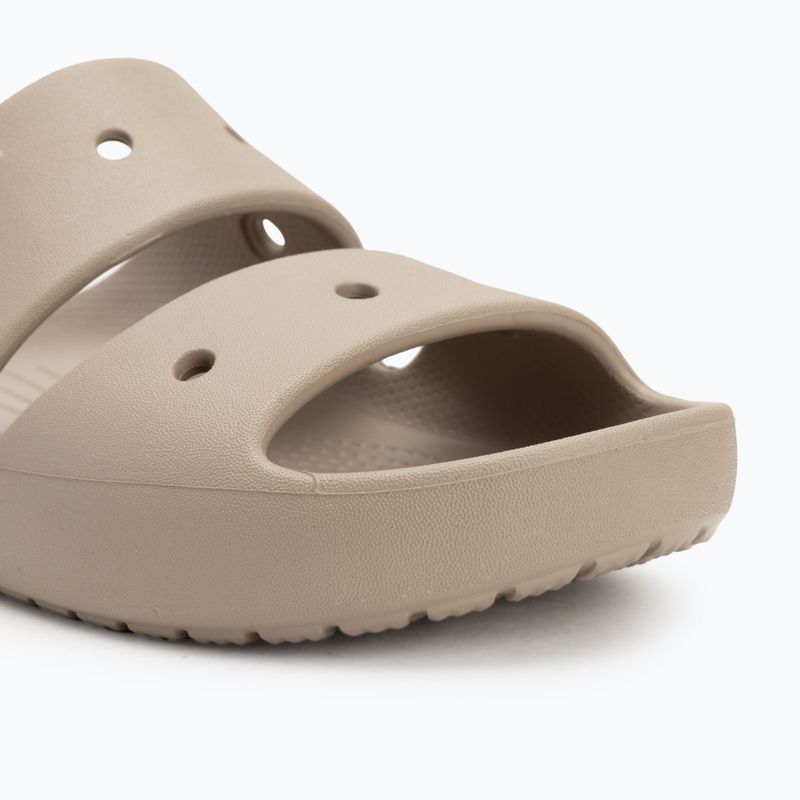 Klapki damskie Crocs Classic Sandal V2 taupe 7