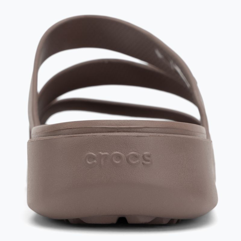 Klapki Crocs Getaway Strappy truffle 6
