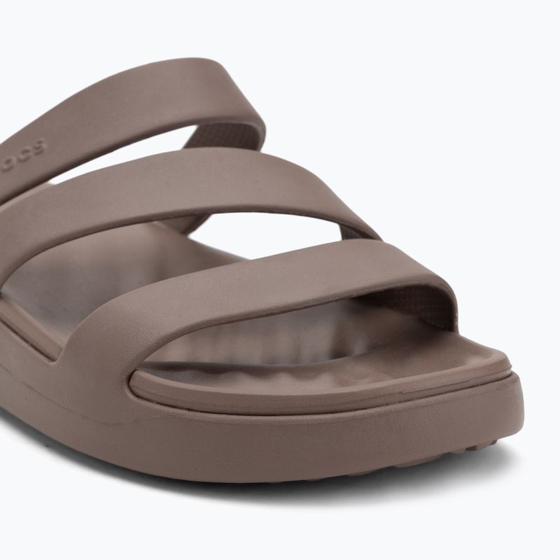 Klapki Crocs Getaway Strappy truffle 7