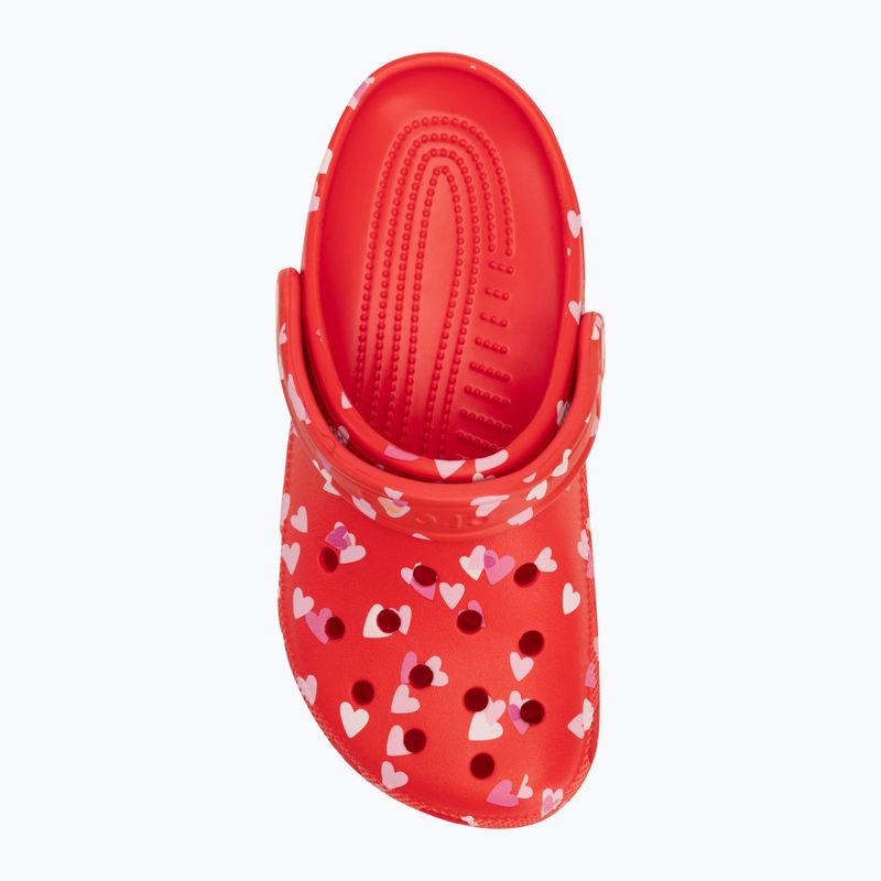 Klapki Crocs Classic Valentines Day Clog cherry red 7
