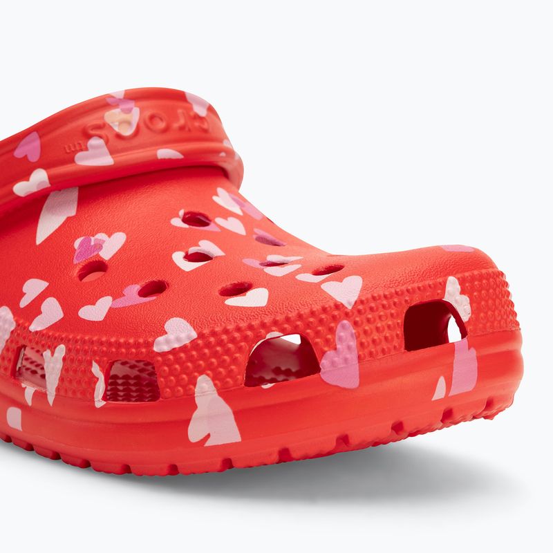 Klapki Crocs Classic Valentines Day Clog cherry red 8