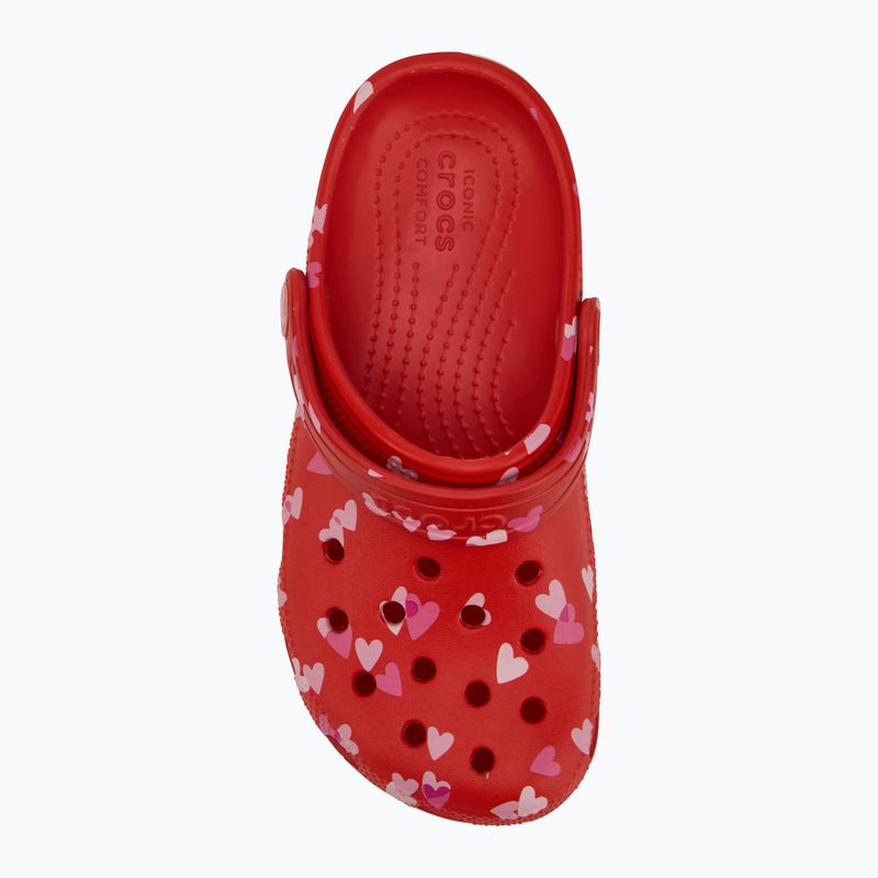 Klapki dziecięce Crocs Classic Valentines Day Clog Kids cherry red 6
