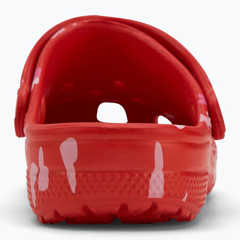Klapki dziecięce Crocs Classic Valentines Day Clog Kids cherry red 7