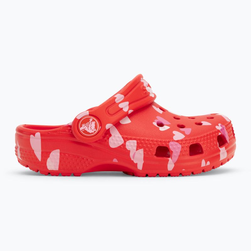 Klapki dziecięce Crocs VDay Clog Toddler cherry red 3