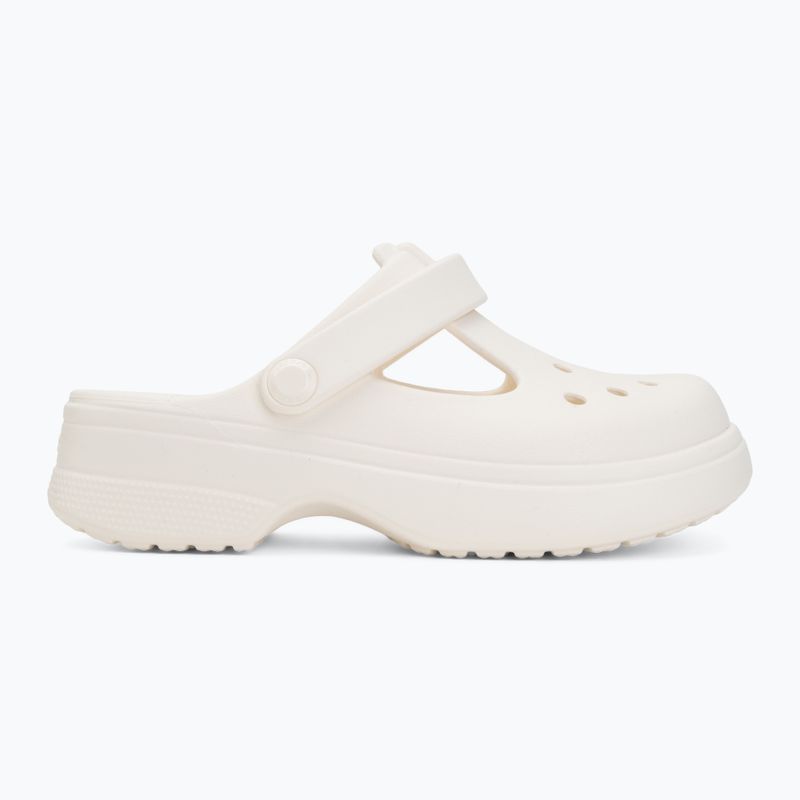 Klapki dziecięce Crocs Classic Mary Jane Clog chalk 3