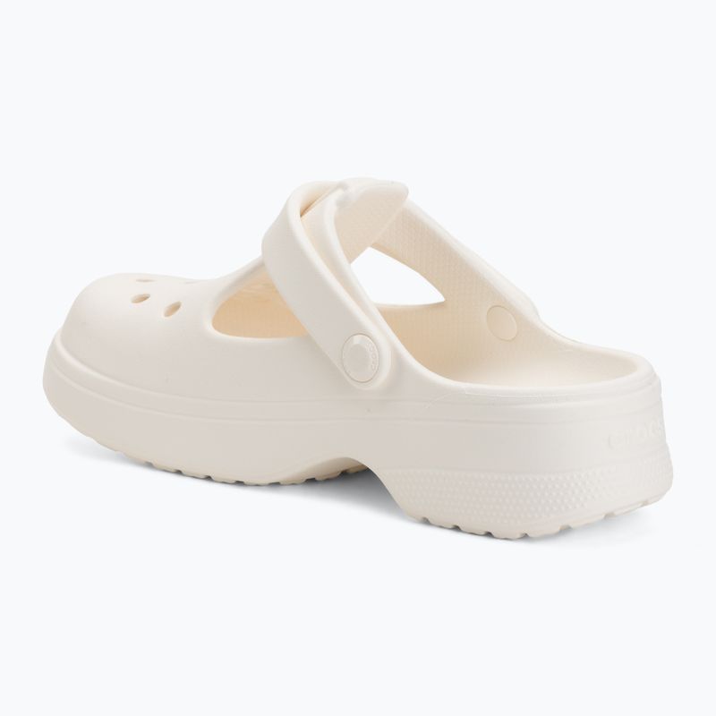 Klapki dziecięce Crocs Classic Mary Jane Clog chalk 4