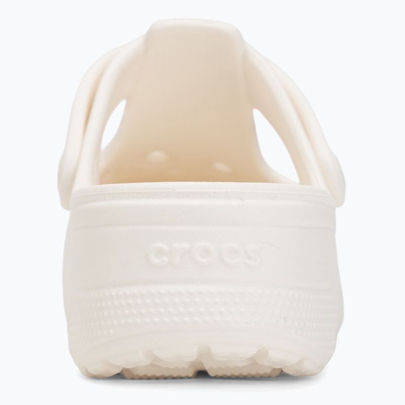 Klapki dziecięce Crocs Classic Mary Jane Clog chalk 7