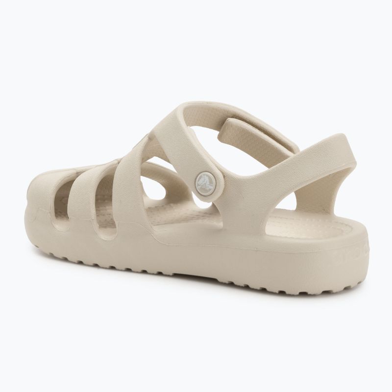 Sandały dziecięce Crocs Classic Fisherman Kids sandstone 3