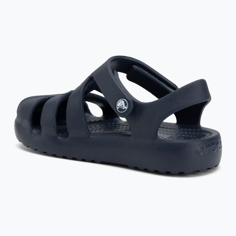 Sandały dziecięce Crocs Classic Fisherman Kids navy 3