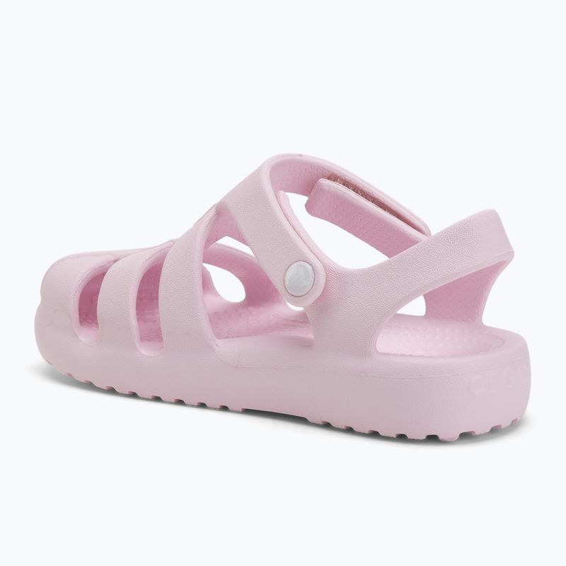 Sandały dziecięce Crocs Classic Fisherman Kids pink milk 3